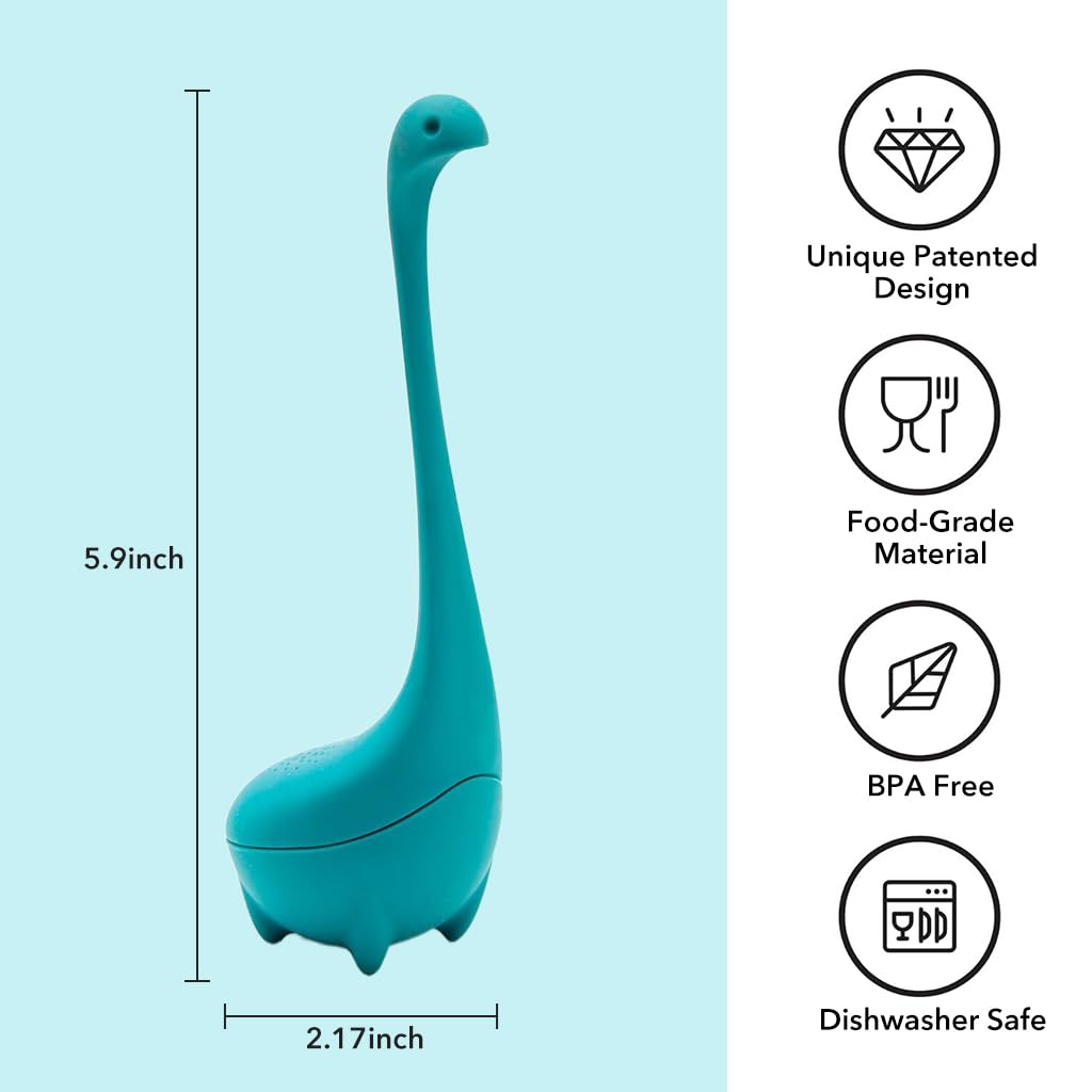 Supvox Leaf Tea Infuser for Cups and Bottles with Stand Up Feet and Food Grade Silicone | Fun Gift for Tea Lovers