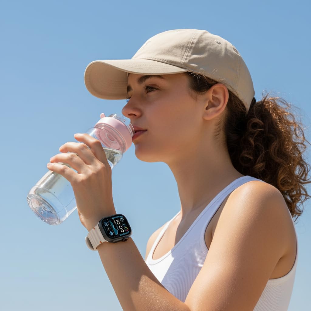 ZORBES iWatch Bands for 38–49mm with Pin and Tuck Closure featuring Waterproof Silicone | Pack of 2 for Sport and Daily Wear