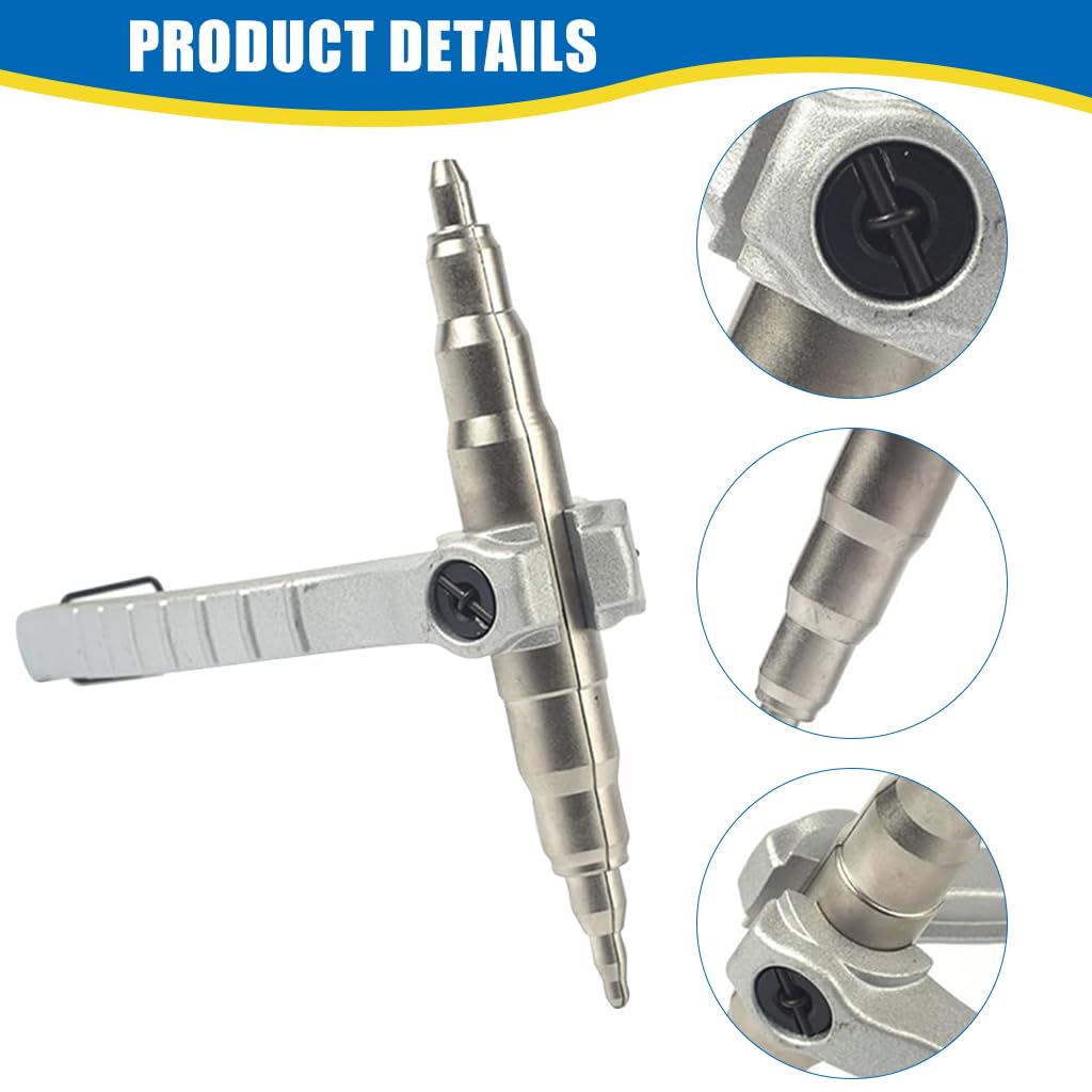 Serplex Copper Pipe Expander Tool for Air Conditioning | 9 Sizes with Oval Bar Design