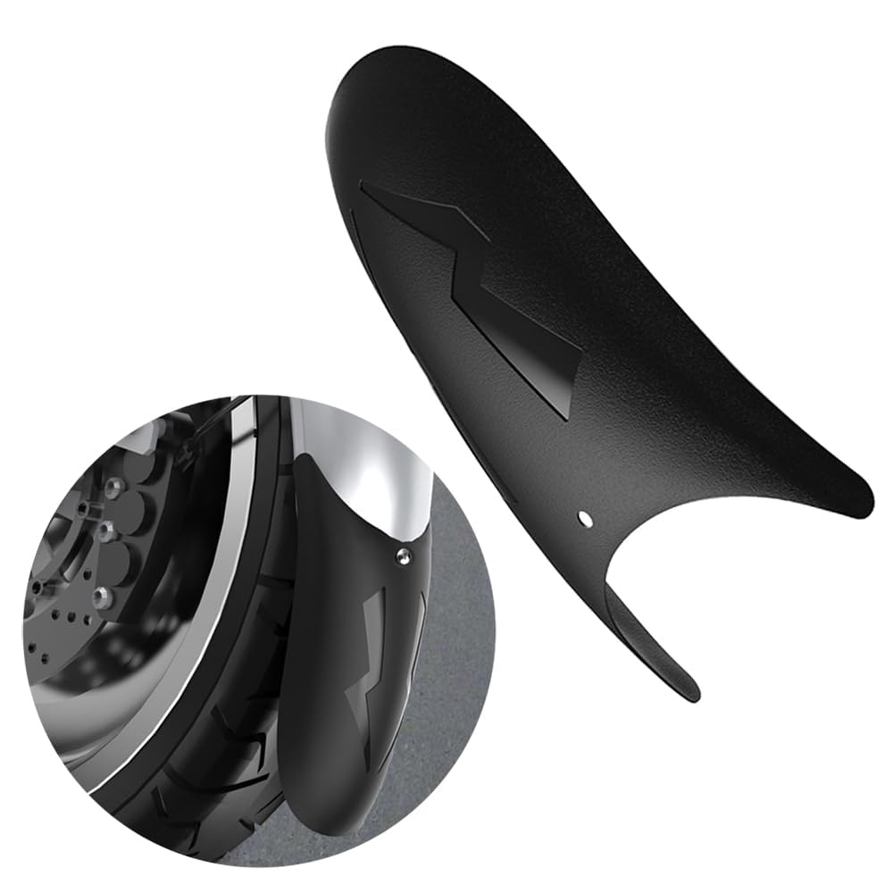 STHIRA Motorcycle Front Mudguard with Screw Pack for Scooters and E-Bikes | Splash Protection