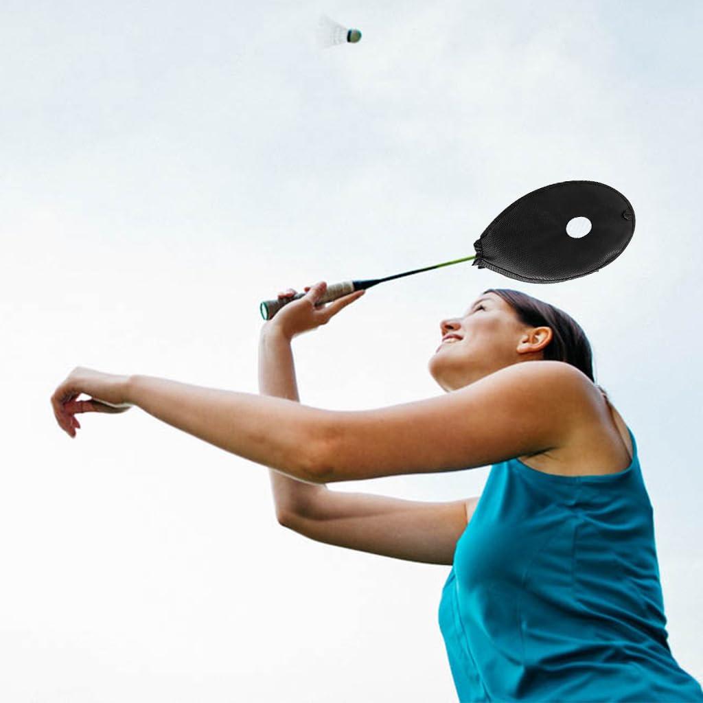 Proberos Badminton Racket Training Cover for Swing Practice featuring Zip Up Design | Protective Sleeve for Travel and Skill Development