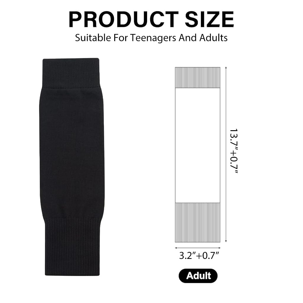 Optifit Calf Compression Sleeve for Sports and Shin Splints featuring Ribbed Cuff 16.7 in | 3 PCS