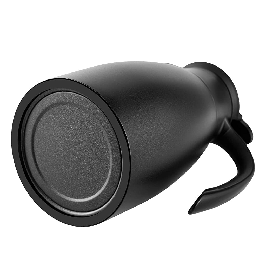 HASTHIP Thermal Flask for Hot and Cold Drinks featuring 304 Stainless Steel Liner 2L | Black