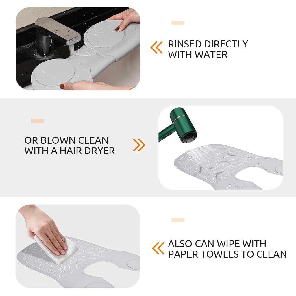 MAYCREATE Silicone Hair Cutting Collar for Salon Use with Guiding Lines | Waterproof and Easy to Clean