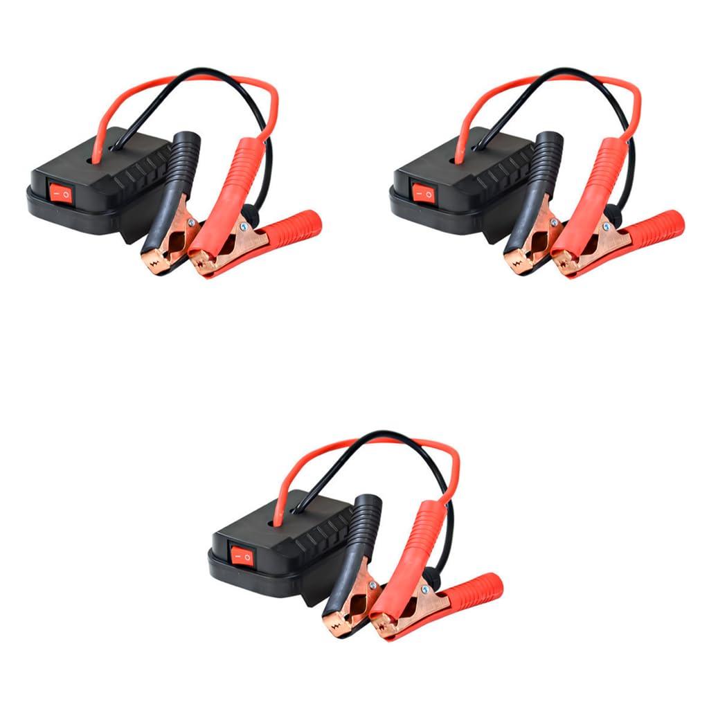 STHIRA Compact Vehicle Jump Starter for Trucks and RVs with 18–21V Power Adapter | 3PCS