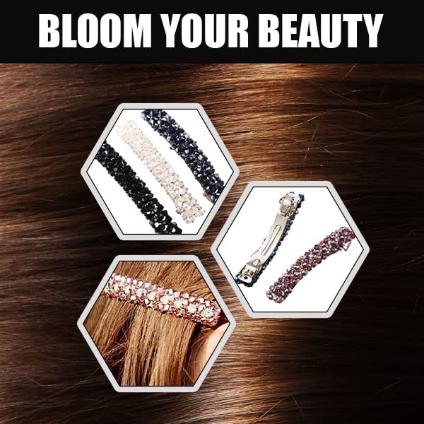 ZIBUYU Hair Clips for Women with Non Slip Design and 8.5cm Alloy Hold | 3 Pcs Set
