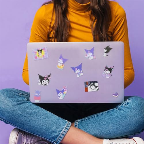 HASTHIP® Kuromi Sticker Gift Set 300PCS Kuromi Melody Stickers Cute Decals Assorted Kawaii Gifts for Kids Teens Girls Adults Ideal DIY Decor for Sanrio Fans