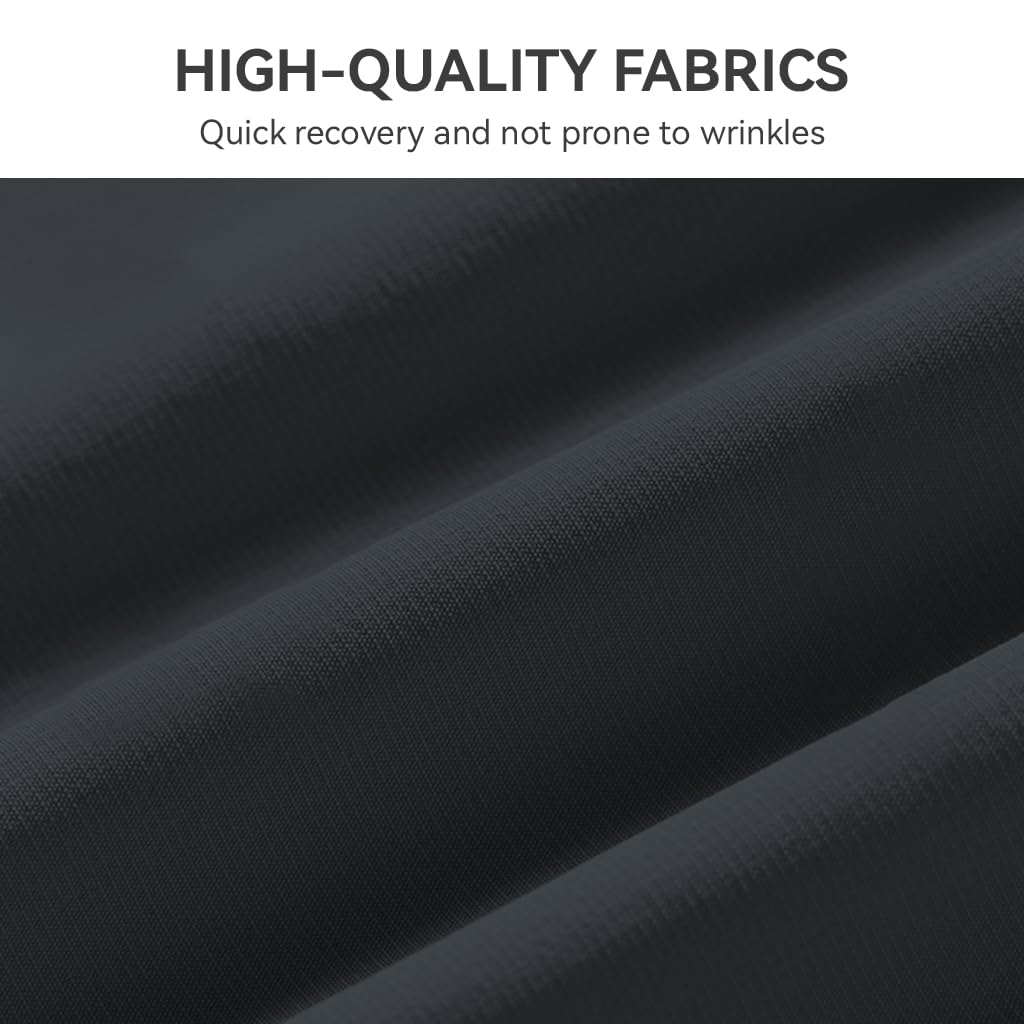 Venzina Men's Sun Hoodie Jacket with UPF 50+ Quick-Dry Fabric and Breathable Mesh | Dark Gray Outdoor Wear