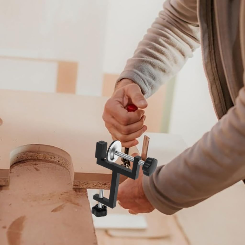 Serplex Woodwork Clamp for 10-57mm Range with Screw Mechanism in Carbon Steel | DIY and Metalworking