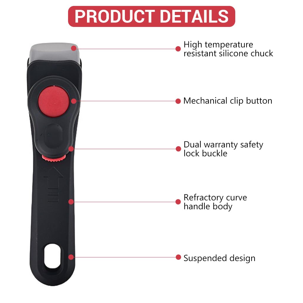 HASTHIP Detachable Handle for ROYDX Cookware Sets featuring Removable Grip | Stainless Steel