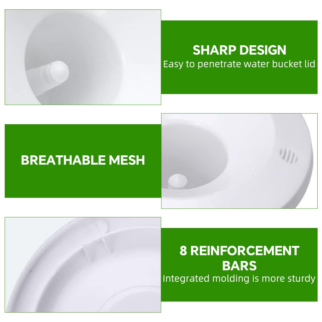 Supvox Water Dispenser Smart Base with Smart Cap Protruding Rod for Stable Bottle Support | Universal Seat for Bottled Water