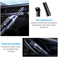 ZORBES® Car Vacuum Cleaner Wireless USB Portable Vacuum Cleaner for Car, Vaccum Cleaner Handheld Vacuum Cleaner with 2 Nozzles, Strong Suction 9000PA Rechargeable Cordless Vacuum Cleaner for Car