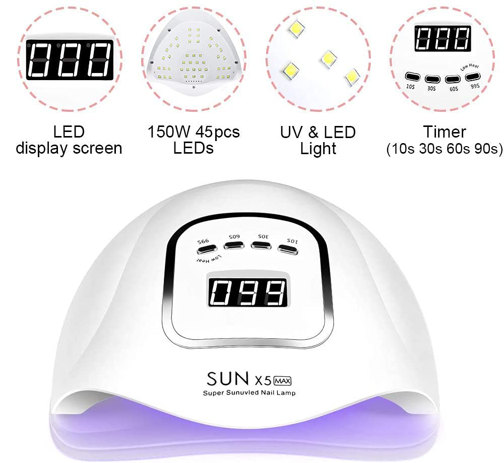 MAYCREATE® Nail Dryer Light (White)