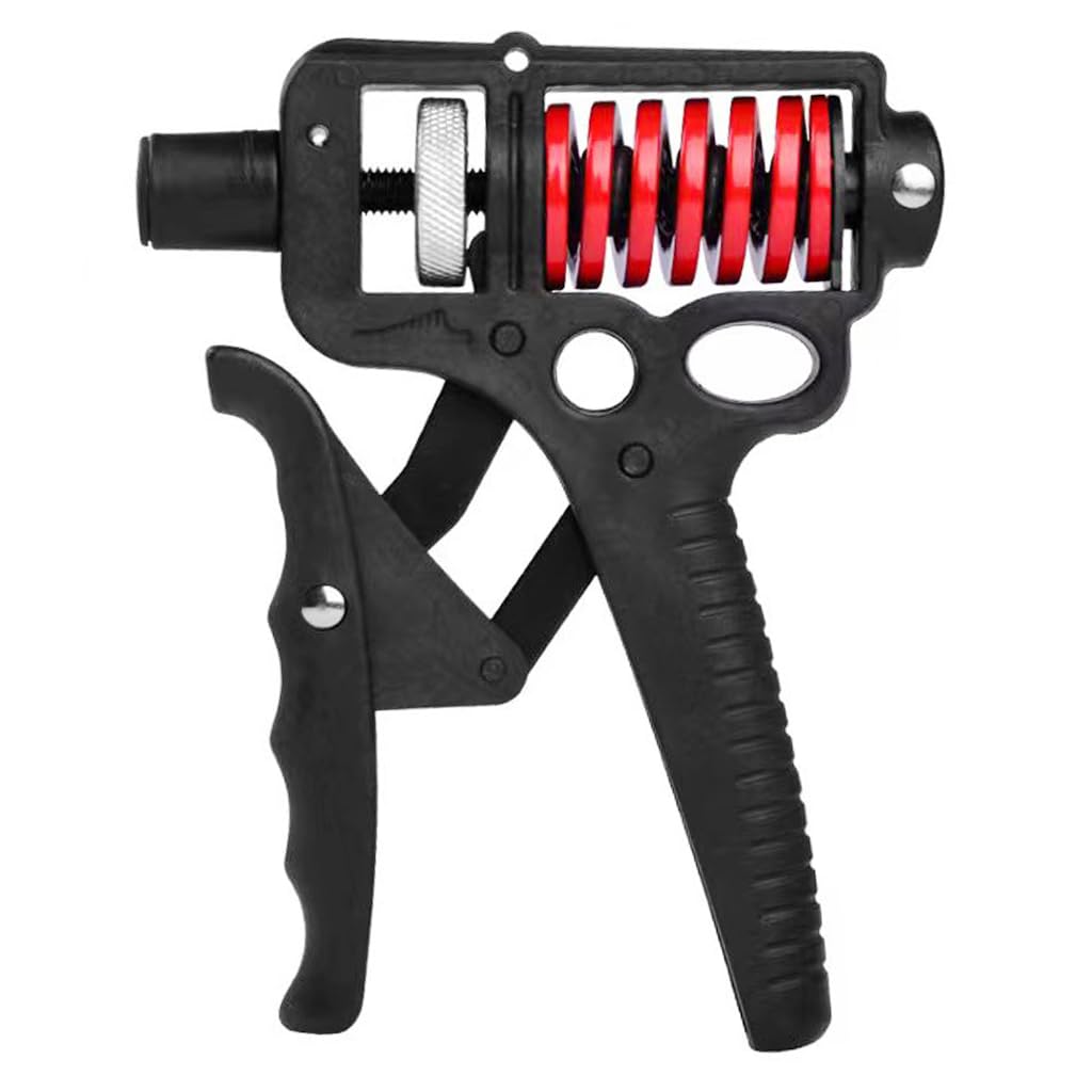 Proberos Hand Grip Strength Trainer for Finger and Forearm Workouts with 5–165 kg Adjustable Resistance | Ergonomic Alloy Steel Handles