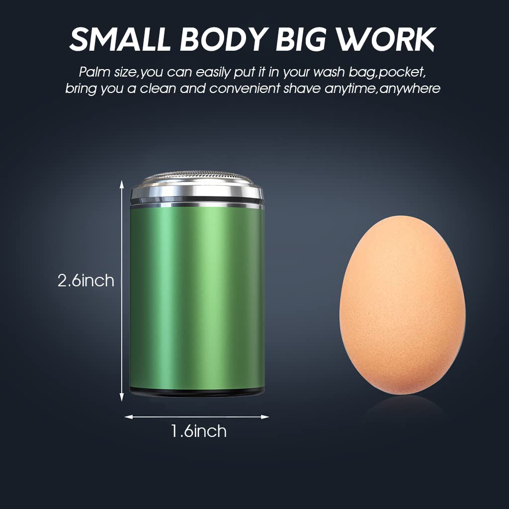 Electric Shaver for Men with Turbo Triple Blade and 6600RPM Silent Motor | IP65 Waterproof