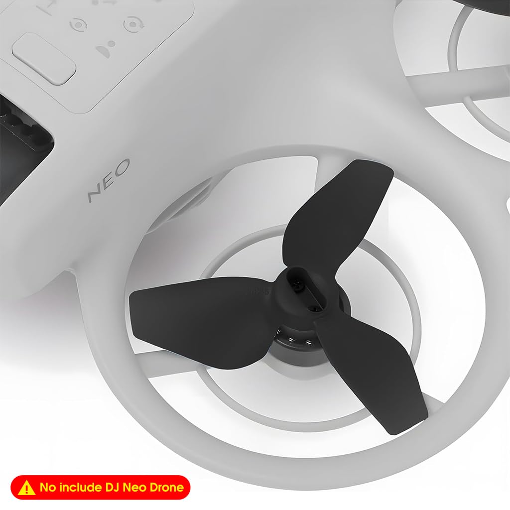 ZORBES Propellers for Neo Drone with Quick Release Design and 4pcs PC Blades | Includes Screws & Screwdriver