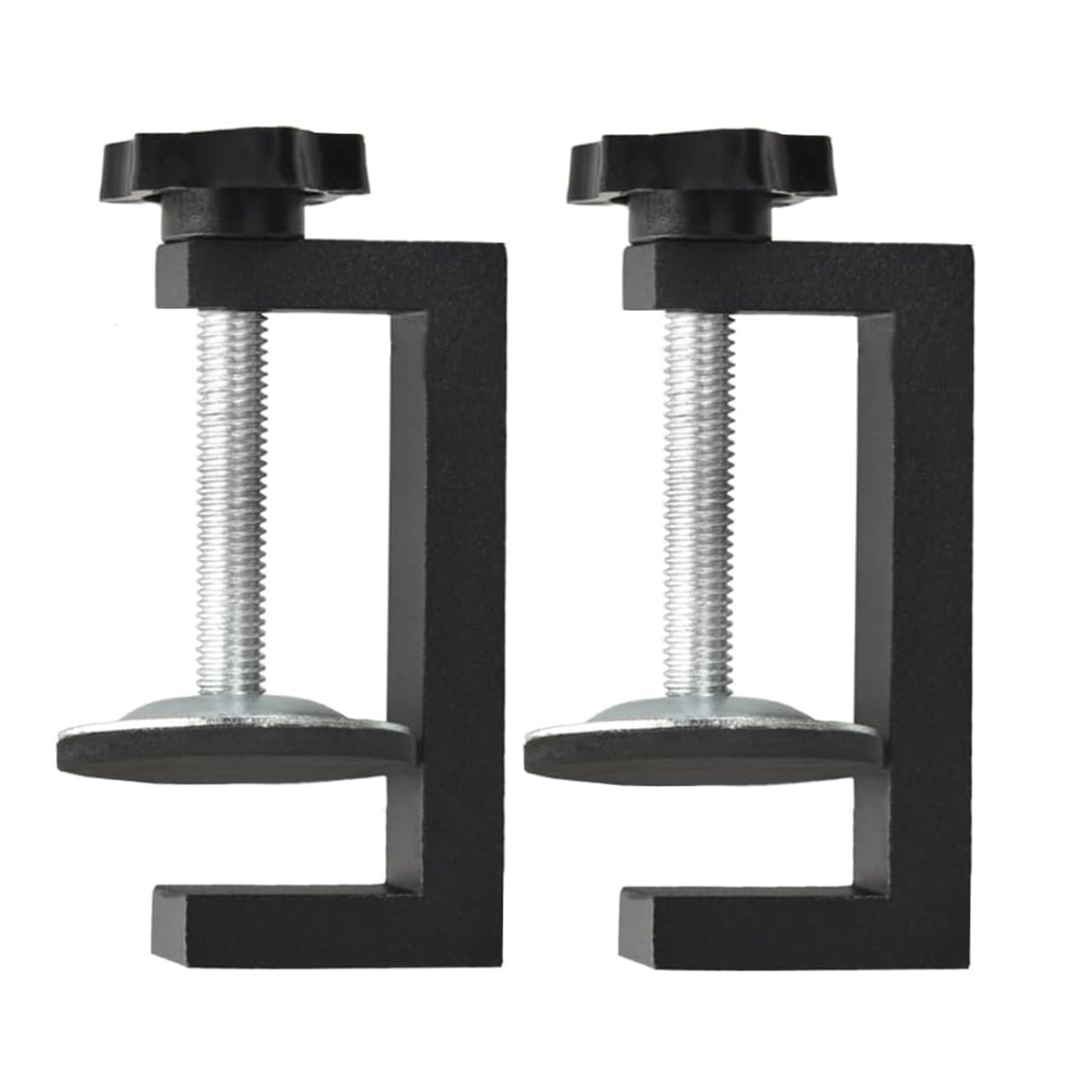 Serplex Woodwork C Clamps for DIY and Metalworking featuring Screw Mechanism and 2pcs Carbon Steel Design