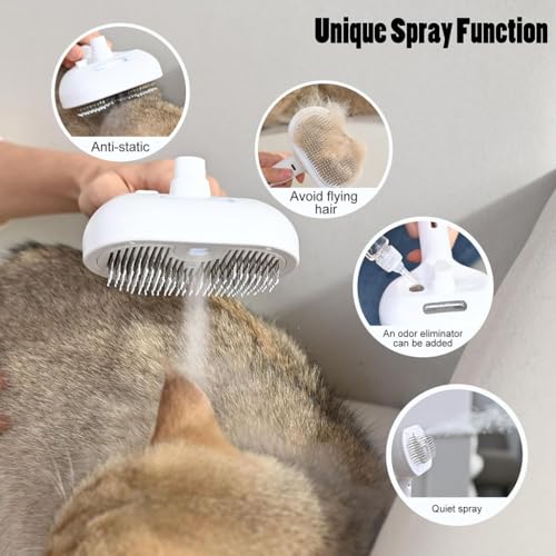 ZIBUYU® Pet Steam Brush