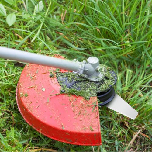 HASTHIP® 10 PCSMetal Lawn Mower Saw Blades 6 inches Replacement Stainless Steel Straight-edge for Most Lawnmowers