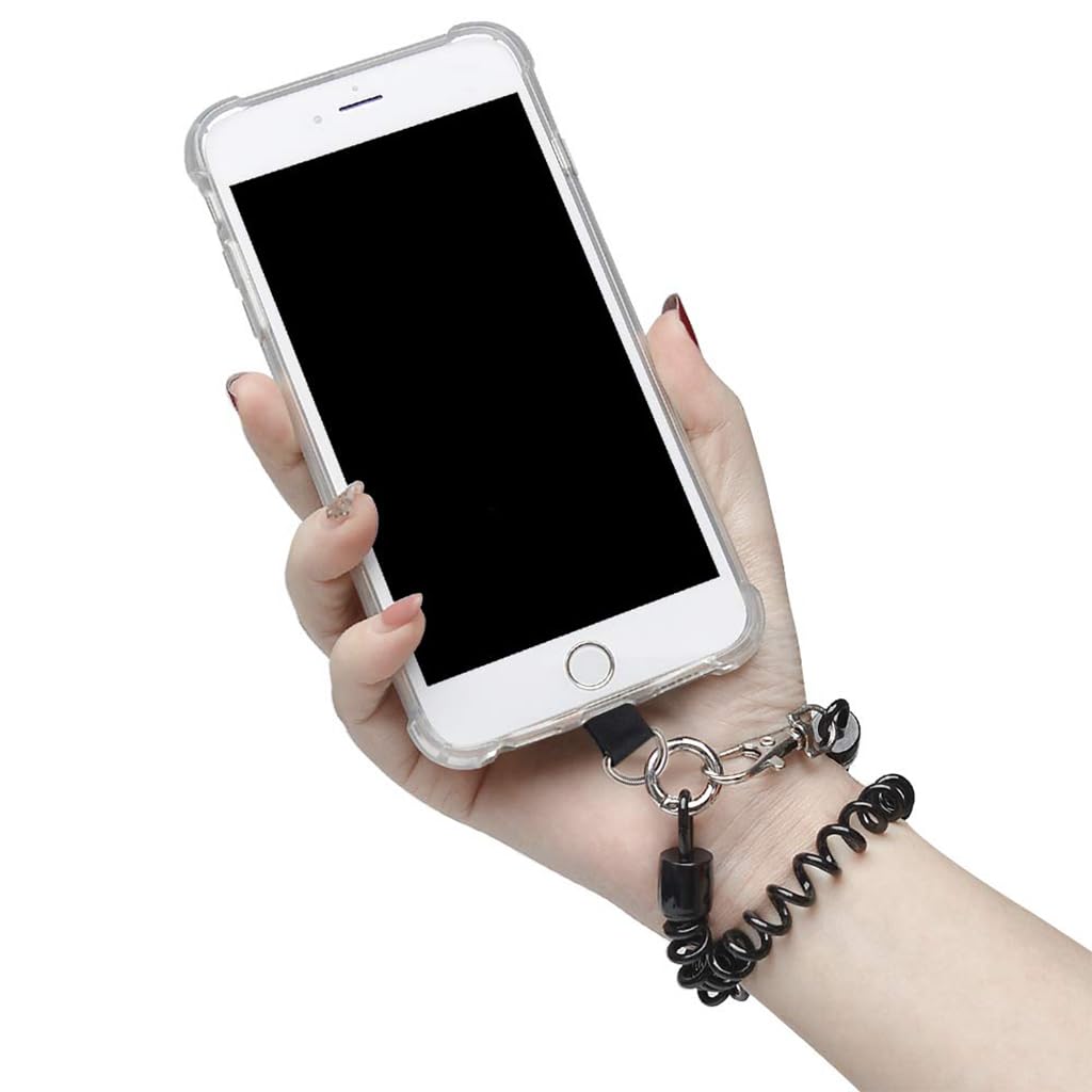 Zeitel Phone Lanyard Tether for Outdoor Hiking and Cycling with Stretchy Strap Patch 3PCS