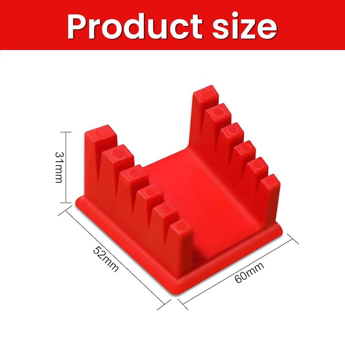 Serplex® Welding Soldering Station 5-Slot Silicone Cable Holder for 30-12AW Wire Cable Stablizer Holder Cable Retaining Clip