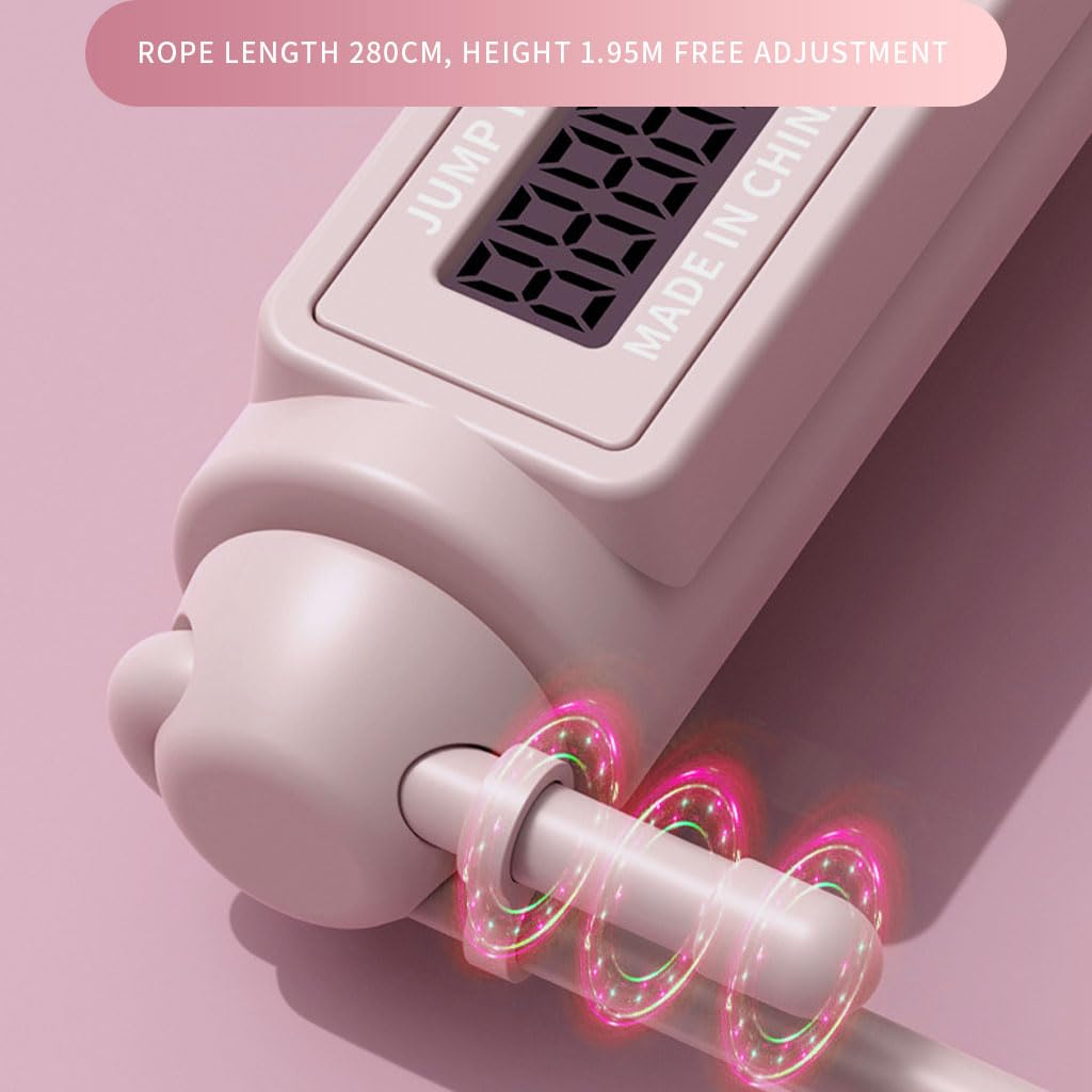 Proberos Skipping Rope for Workout with 3m Stainless Steel Cable and Magnetic Counter | For Men Women and Kids