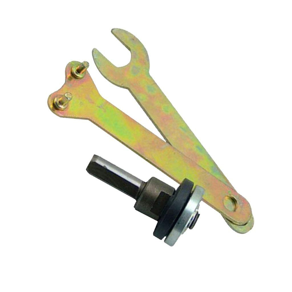 HASTHIP Electric Drill to Angle Grinder Converter with 8mm Rod for Metalwork & Jewelry | Triangle Shank Secure Fit