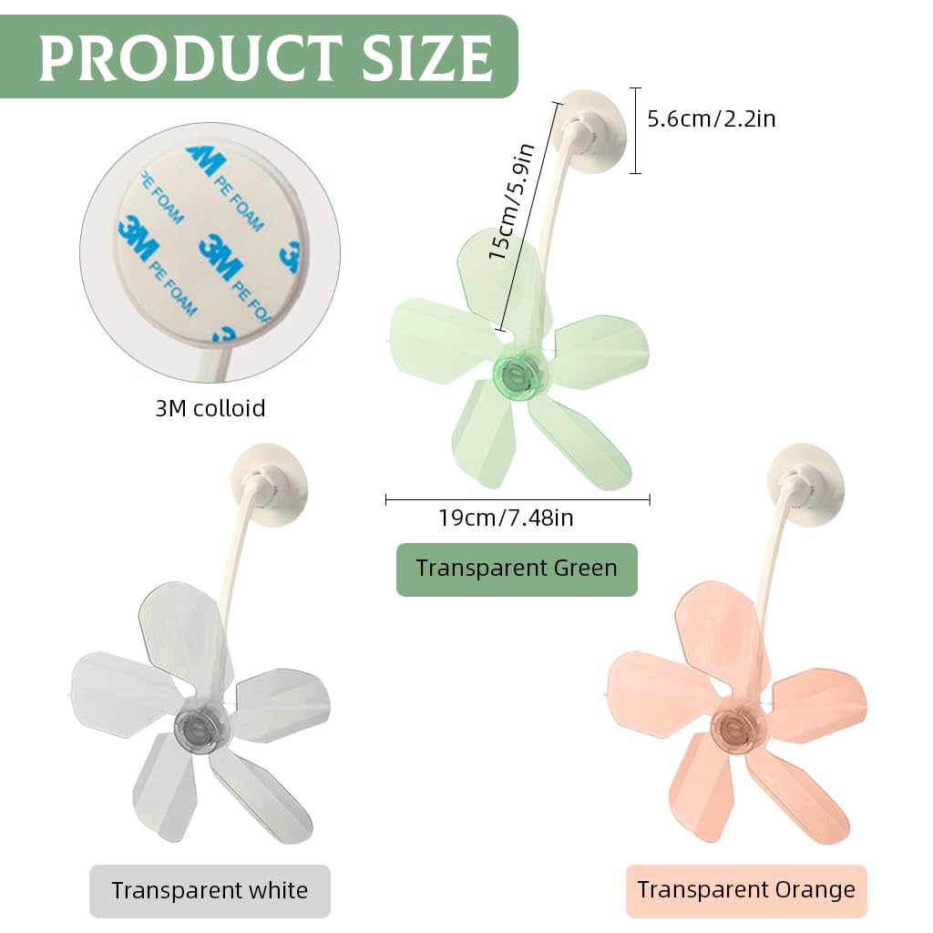 HASTHIP Air Conditioner Deflector for Room and Office featuring 3 Pcs Self Adhesive Design | Flexible Angle Adjustment Plastic Wind Shield