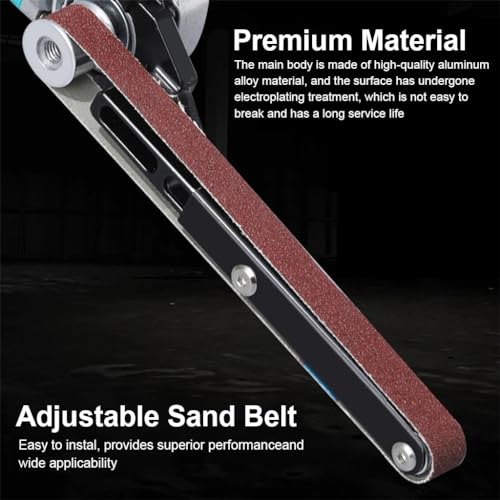 Serplex® Belt Sander Attachment for Angle Grinder 100MM 125MM Grinding Disk 3 PCS