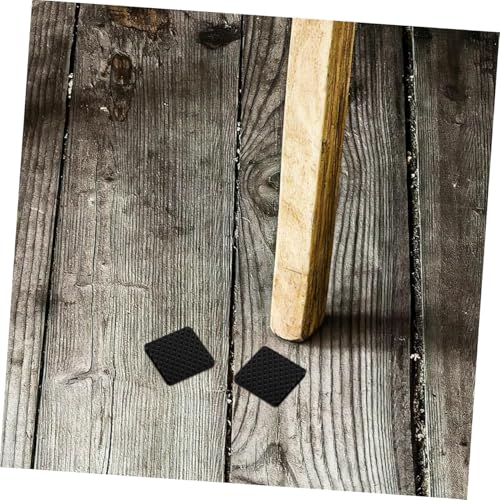 ZIBUYU® 90PCS Chair Leg Floor Protector Self Adhesive Non-Slip Square Black Furniture Pads Balance Anti Scratches Reduce Noise for Floor Protection Hardwood Tile Marble