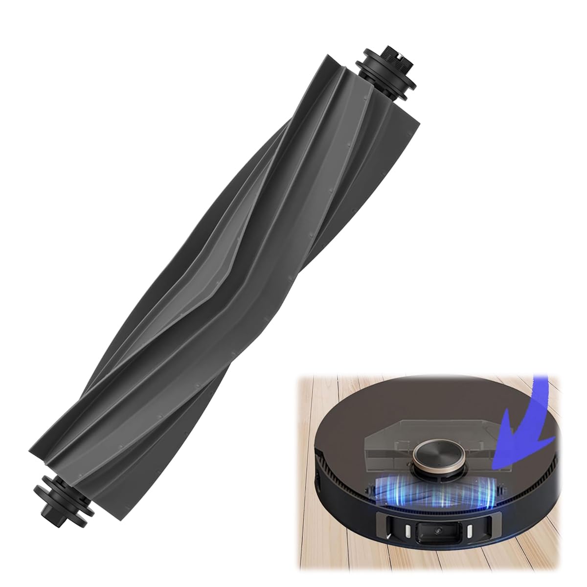 Verilux Replacements Floor Sweeper Main Brush for Dreame Smart Robot Vacuum Cleaners Compatible with s10/s10Pro/s10 Plus/ L10s Ultra/w10s Pro/w10s/B101Cn/X40