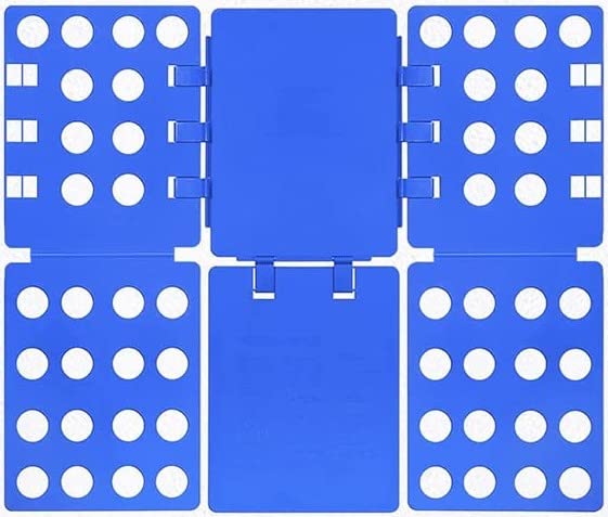 ZIBUYU Clothes Folding Board Quick Adjustable Clothing Flip Fold Time Saving Clothing Folding Board Handy and Neat Wardrobe Cloth Organizer T-shirt Folding Board, Long Sleeves, Shirt - 1