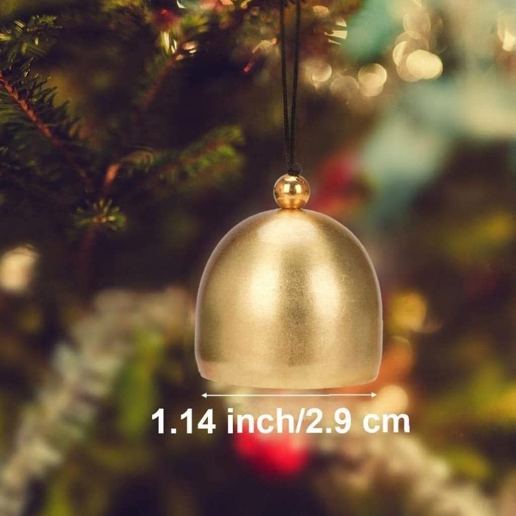 HASTHIP Wind Chimes for Home and Garden with 12 Aluminum Tubes and Hanging Hook | Gold 23 in Outdoor Decor