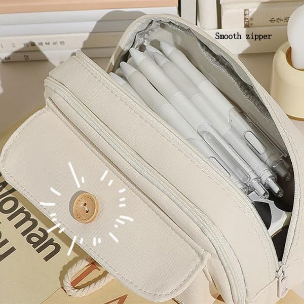 ZIBUYU® Big Capacity Pencil Case Large Pencil Pouch Pen