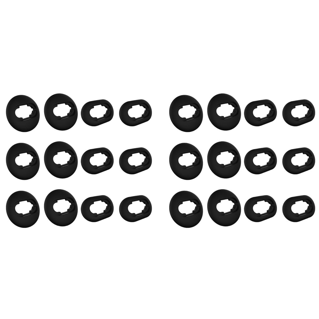 Verilux Earbud Tips for Galaxy Buds Live featuring Non‑Slip Leakproof Silicone Cover 6 Pairs