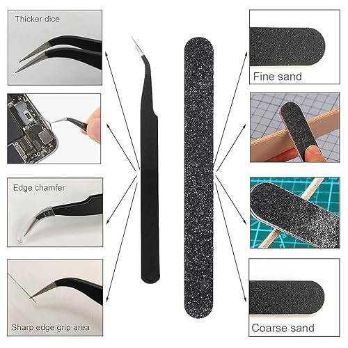 Serplex® 96PCS 3D Print Tool Kit Accessories Includes Debur Tool Cleaning Finishing and Printing Printer for Removing