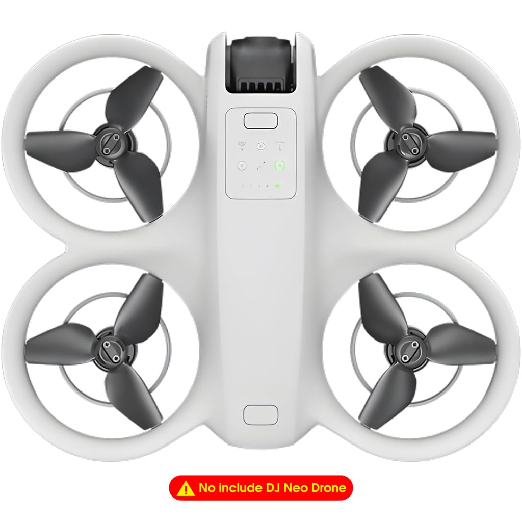 ZORBES Propellers for Neo Drone with Quick Release Design and 4pcs PC Blades | Includes Screws & Screwdriver