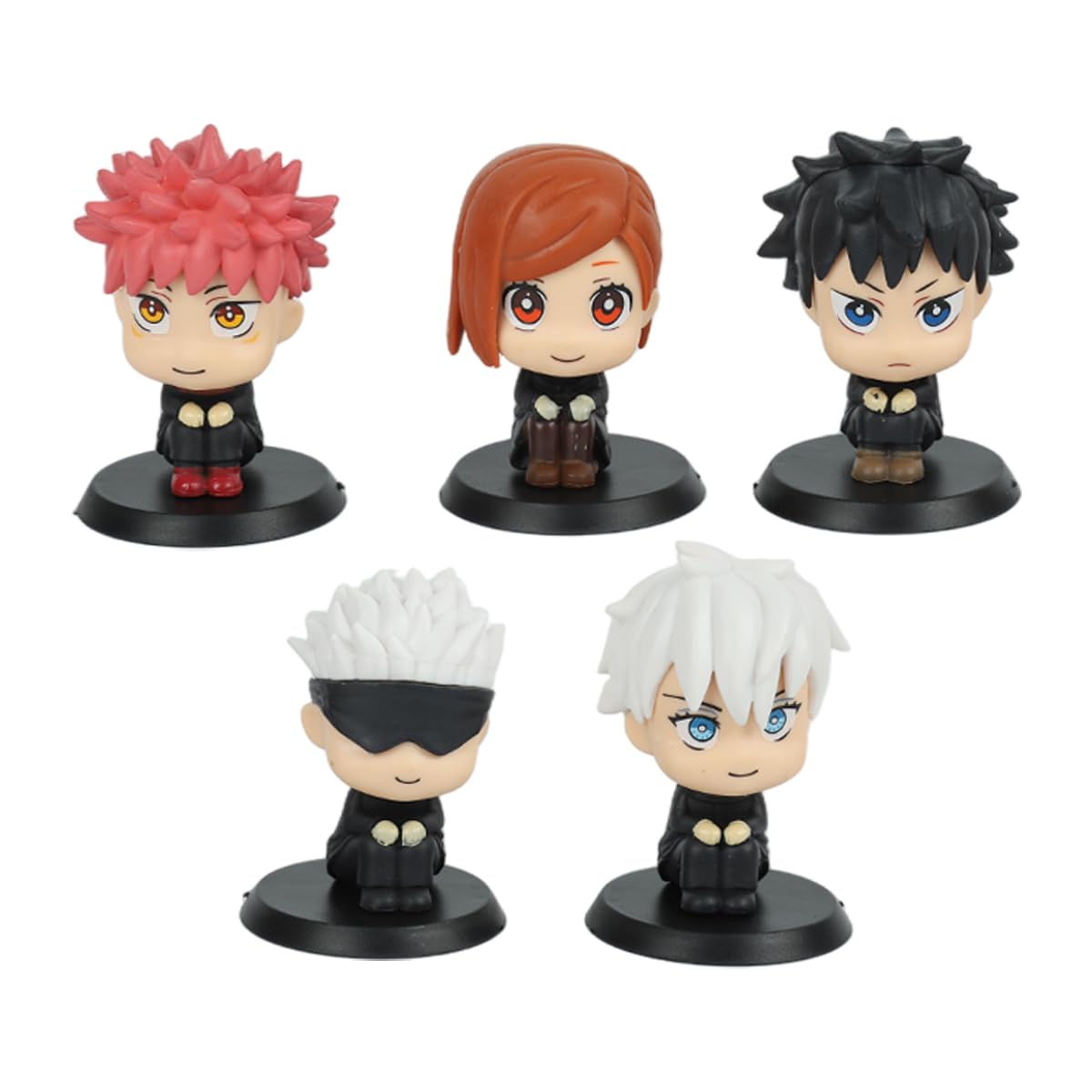 PATPAT Anime Action Figures for Desk and Room Decor with 5Pcs 3.5 in PVC Figurines | Gift for Fans