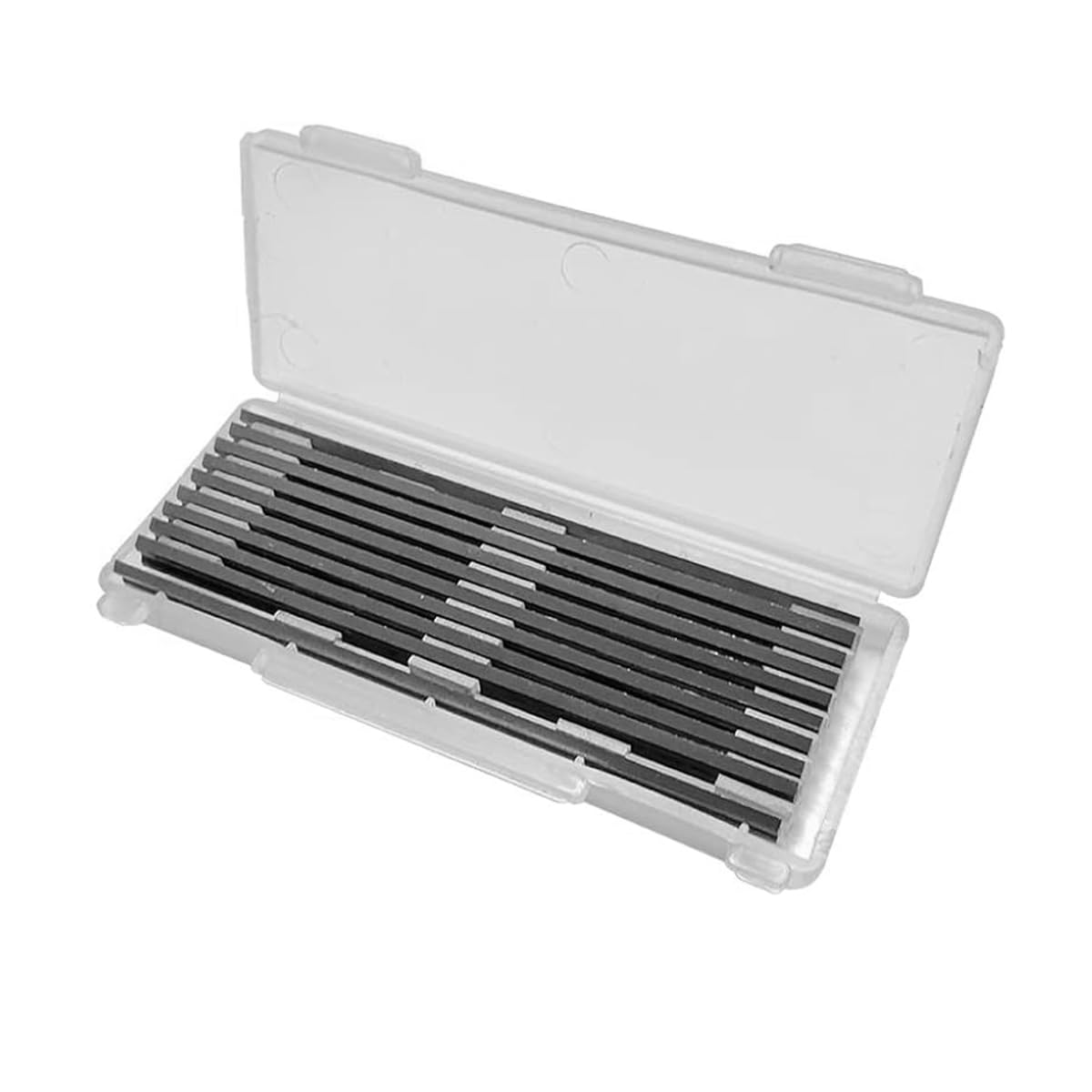 HASTHIP Planer Machine Blades Replacement for Woodworking with Carbon Steel Build | Includes Storage Box