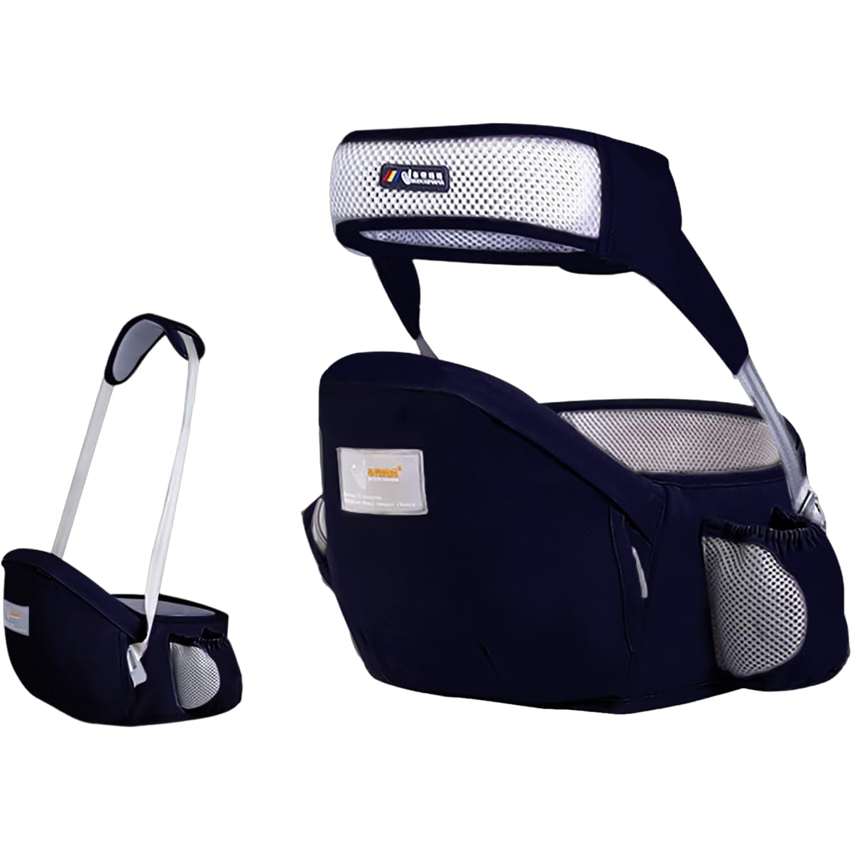 SNOWIE SOFT Baby Carrier for 3–36 Months | with Seat Belt, Hip Seat Support and Storage Bag