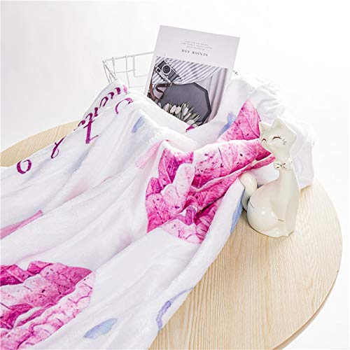 SNOWIE SOFT milestone blanket for baby photoshoots 70x100cm with soft flannel fabric | perfect for newborn monthly memories