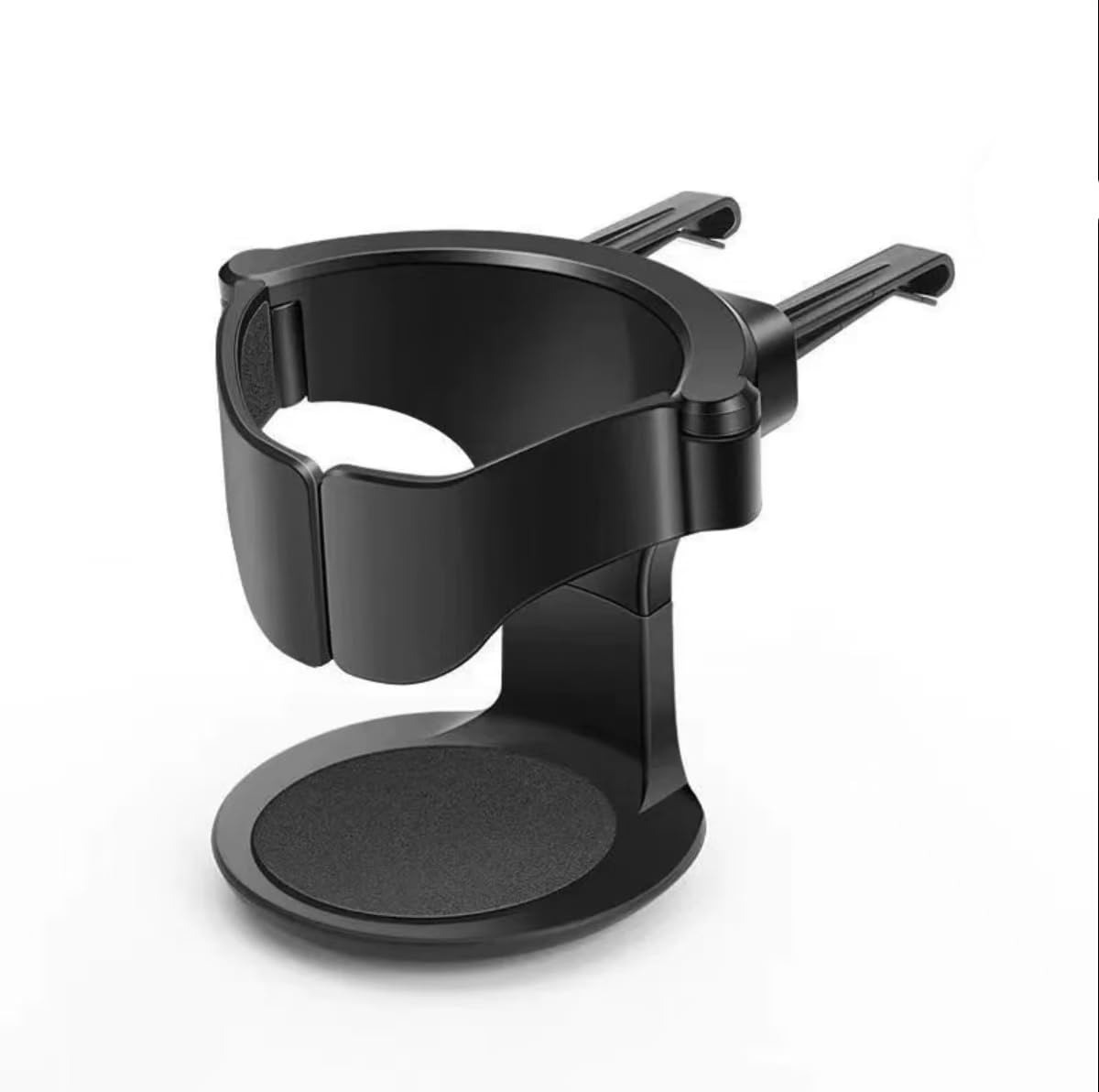 ZIBUYU® Car Cup Holder Mount, Adjustable Air Vent Drink Holder, Universal Vehicle Beverage Stand, Black
