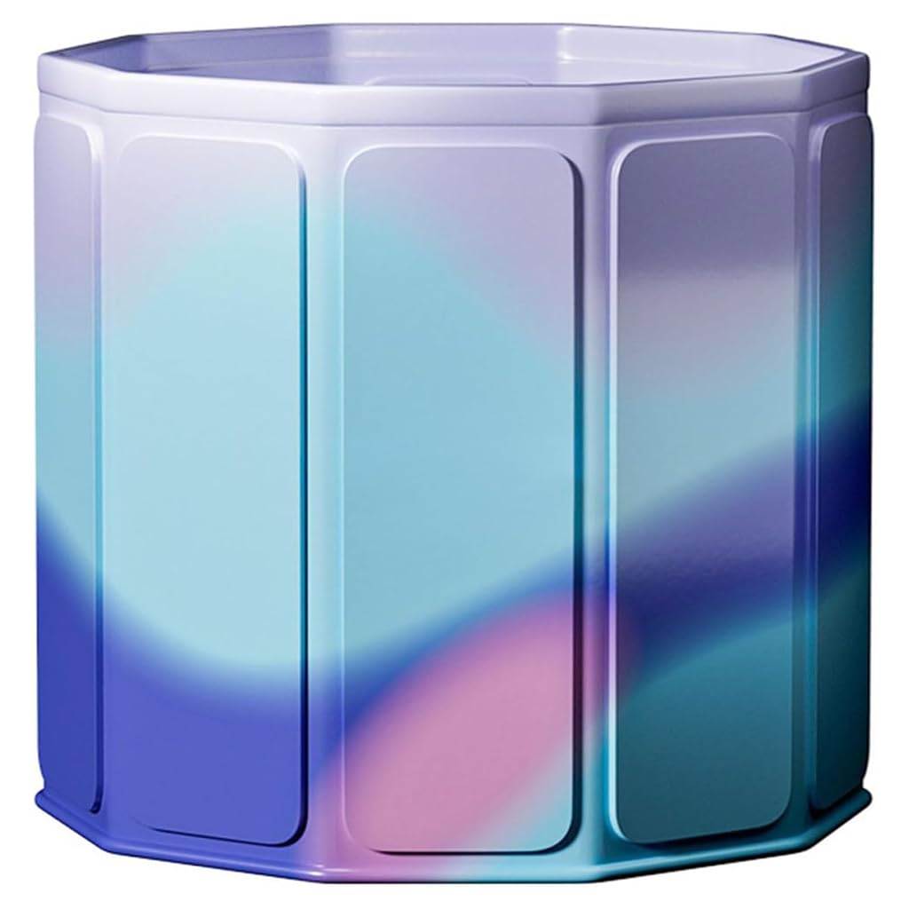 HANNEA Folding Bath Tub for Adults with Alloy Support Bars and 27.5 in PVC Design | Ice Bath and Warm Soak