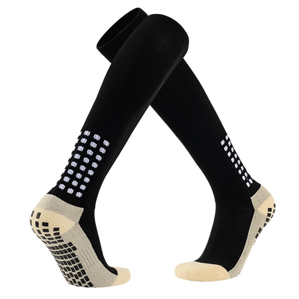 Proberos Sport Socks for Training and Soccer with Anti Slip Rubber Dots & Compression Support