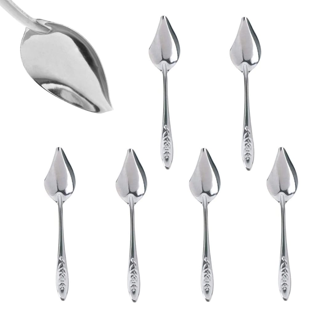 Qpets® Baby Parrot Feeding Spoons, Metal Bird Feeder Spoons, Narrow Tip Design for Hand-Feeding Small Birds (2Pcs)