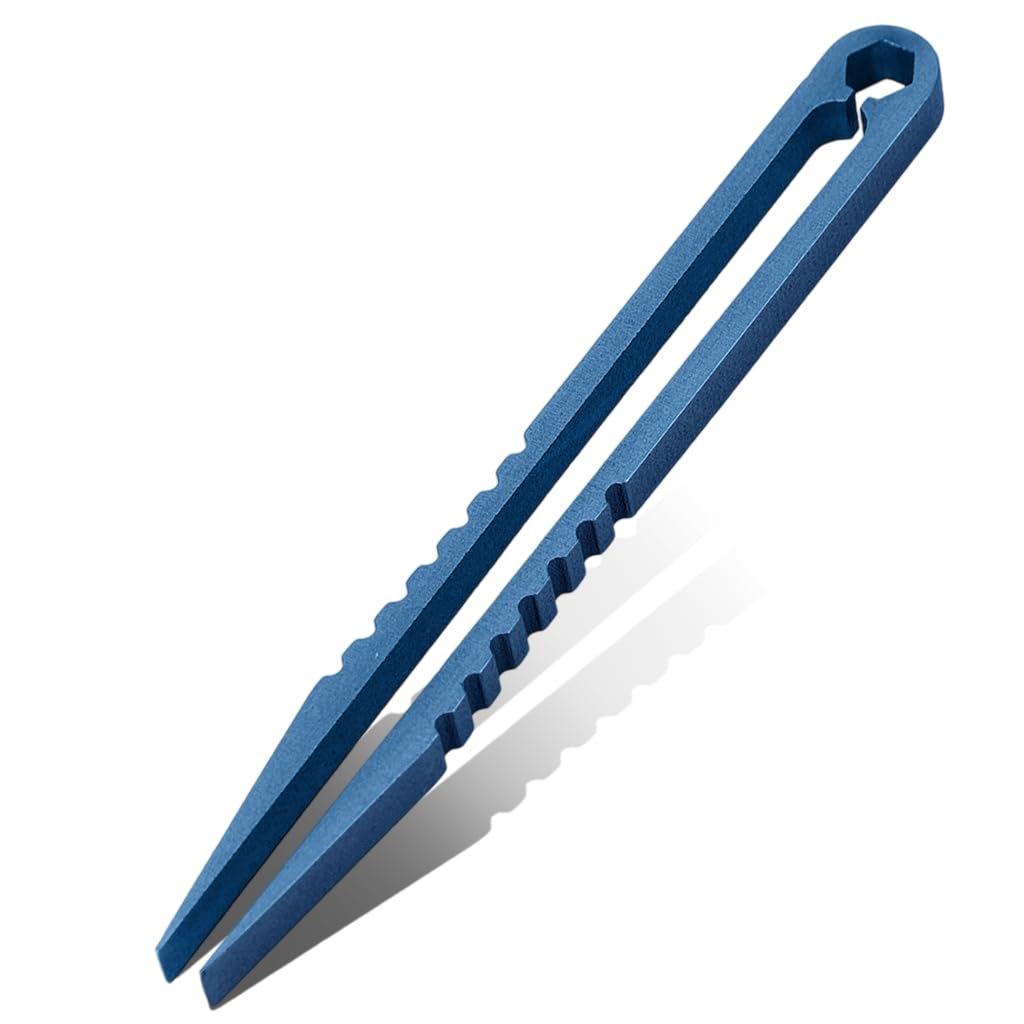 HASTHIP Tweezer for Electronics and Watch Repair featuring 3 in Precision Tips | TC4 Titanium Alloy
