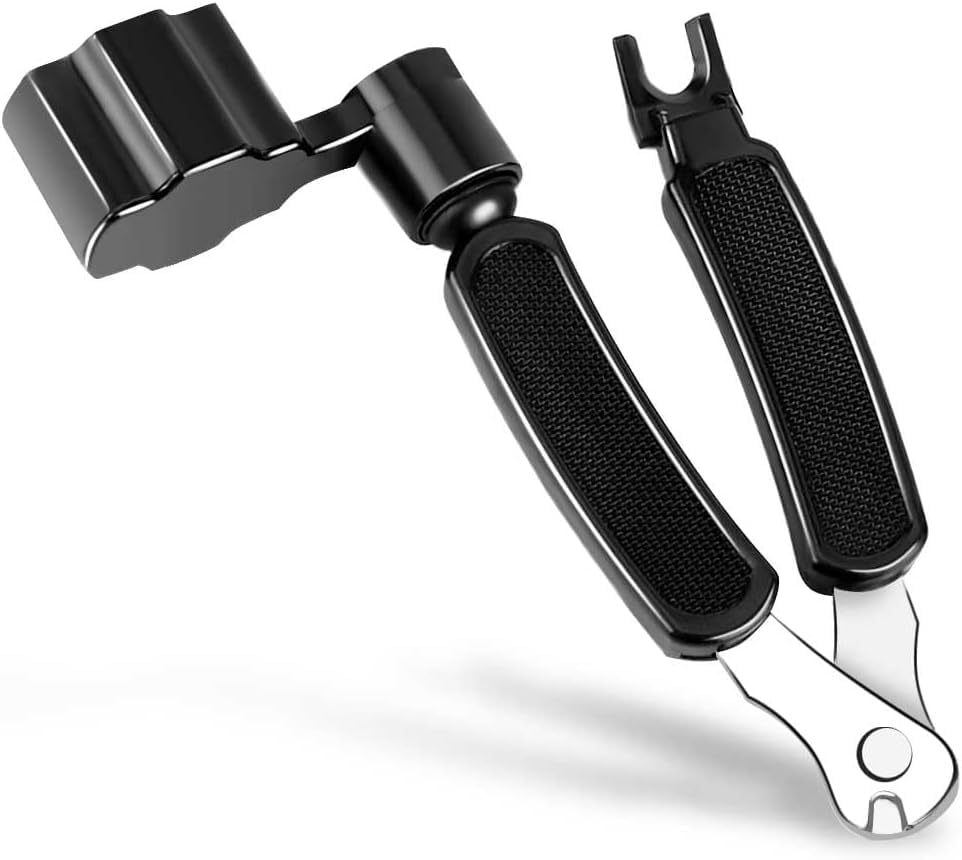 HASTHIP® Guitar String Winder Cutter Pin Puller - 3 In 1 Multifunctional Guitar Maintenance Tool