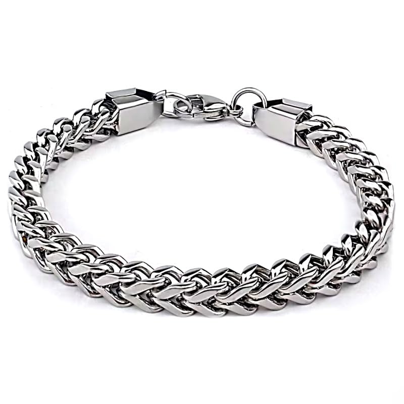 ZIBUYU® Men's Bracelet Gift for Friends Stainless Steel/Gold/Black Plated Suitable for Christmas
