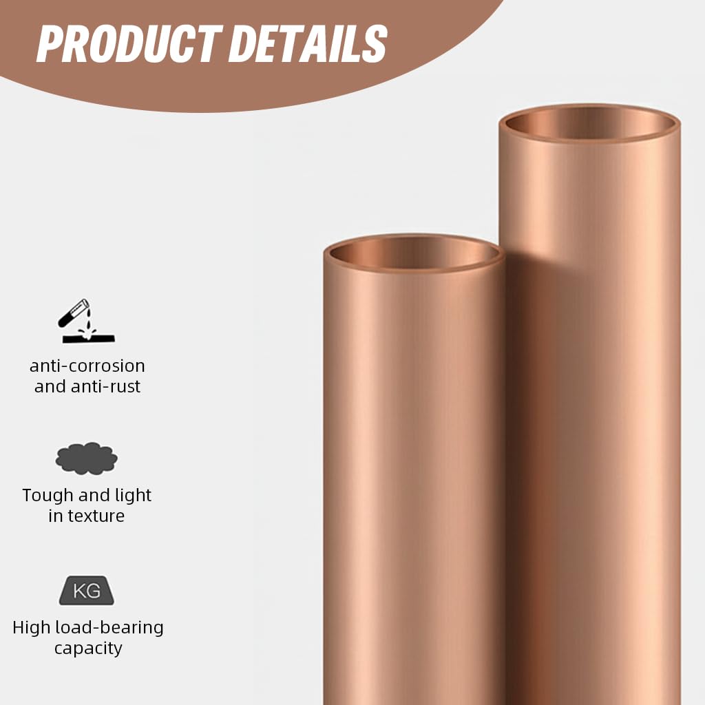 HASTHIP Curtain Rod Holders for 28mm Rods featuring Reinforced Metal Wall Brackets | 4Pcs Set