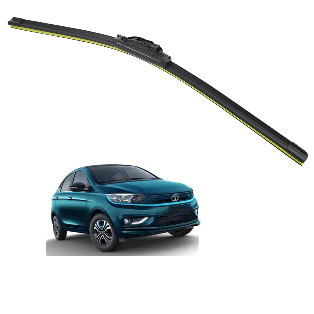 STHIRA Car Wiper Blade for Windshield Cleaning featuring 24 Inch Frameless Silicone Design